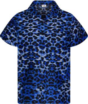 King Kameha Hawaiihemd Leopard Funky Hawaii-Hemd