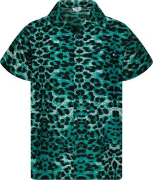 King Kameha Hawaiihemd Leopard Funky Hawaii-Hemd