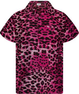 King Kameha Hawaiihemd Leopard Funky Hawaii-Hemd