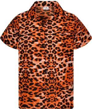 King Kameha Hawaiihemd Leopard Funky Hawaii-Hemd