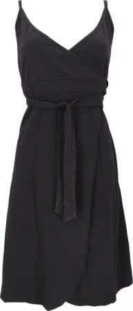 Guru-Shop Midikleid Minikleid aus Bio-Baumwolle, Wickelkleid,..