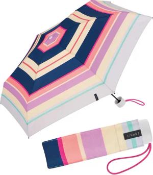 Esprit Stockregenschirm Damen-Taschenschirm klein und stabil,