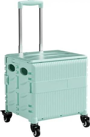 GLIESE Einkaufstrolley 45L Klappbarer Einkaufswagen mit