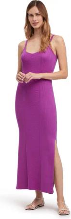 FALKE Strickkleid (1-tlg) Geripptes Kleid mit