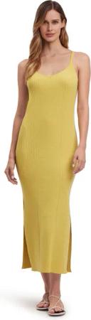 FALKE Strickkleid (1-tlg) Geripptes Kleid mit