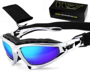 HSE - SportEyes Motorradbrille FALCON-X, Steinschlagbeständig