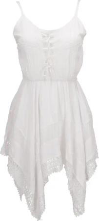 Guru-Shop Midikleid Besticktes indisches Minikleid Boho