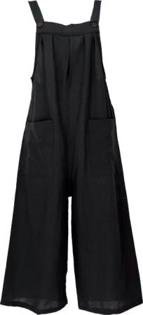 Guru-Shop Relaxhose Luftige Latzhose, Ethno Style