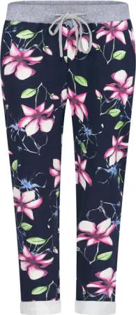 Mississhop Chinohose Damen Hose Blumen Jogginghose