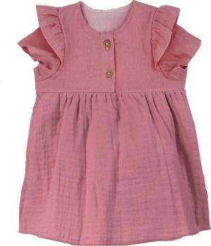 MAXIMO Sommerkleid GOTS BABY GIRL-Kleid, Kurzarm