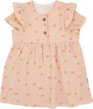 MAXIMO Sommerkleid GOTS BABY GIRL-Kleid, Kurzarm