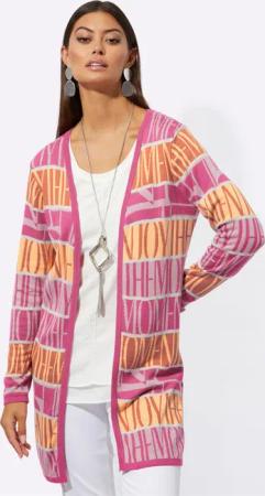 Longstrickjacke