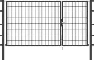 Alberts Zaundoppeltür "Flexo", 300 cm Breite (100 + 200 cm), in versch. Höhen