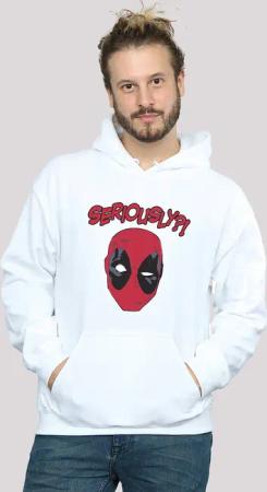F4NT4STIC Kapuzenpullover "Marvel Deadpool Seriously", Print