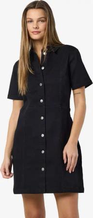 Noisy may Jeanskleid "NMNISA S/S SLIM DENIM DRESS VI526BL NOOS"