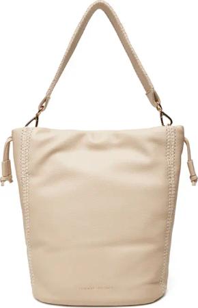 Tommy Hilfiger Handtasche Th Soft Summer Bucket AW0AW17540 Beige