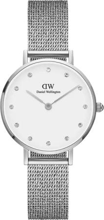Daniel Wellington DW00100602 Damenuhr Petite Lumine Pressed Sterling 28mm 3ATM