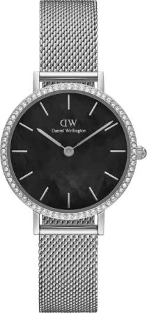 Daniel Wellington DW00100661 Damenuhr Petite Lumine Bezel Sterling Black 28mm 3ATM