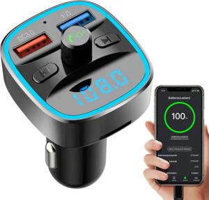 OKWISH FM Transmitter Adapter Auto Zigarettenanzünder