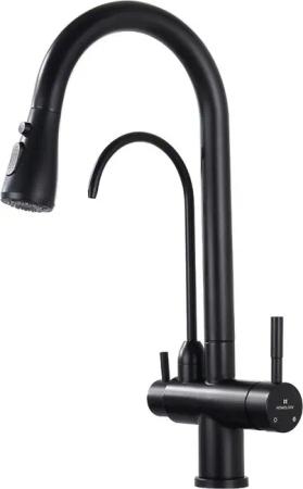 HOMELIVE Küchenarmatur 3 Wege Wasserhahn Küche