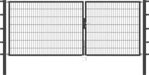 Alberts Zaundoppeltür "Flexo", 350 cm Breite, in versch. Höhen