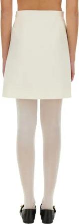 Valentino Garavani - Solid Crepe Couture Skirt - Größe 40 - beige