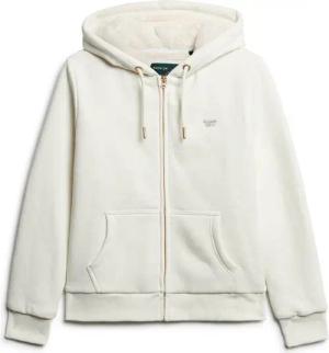 Gefüttertes Kapuzensweatshirt, Damen Superdry Essential Borg