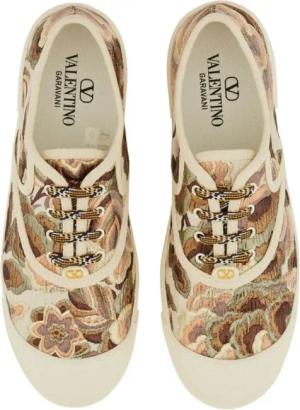 Valentino Garavani Low-Top Sneaker - "Bay By Bay" Sneaker - Gr. 38 (EU) - in Weiß - für Damen