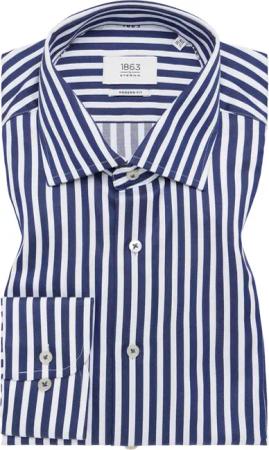 MODERN FIT Hemd in navy gestreift