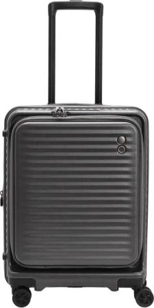 Echolac Celestra FA - 4-Rollen-Kabinentrolley 14" S 55 cm erw. USB (dark grey)