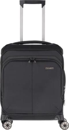 Travelite Priima - 4-Rollen-Kabinentrolley S 55 cm erw. (black)