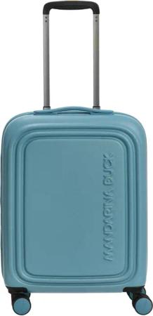 Mandarina Duck Logoduck+ - 4-Rollen-Kabinentrolley 52 cm erw. (aqua)