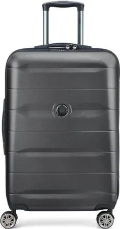Delsey Paris Comete Plus - 4-Rollen-Trolley 67 cm (schwarz)