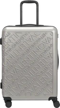 Valentino Bags Mars Carry On - 4-Rollen-Trolley M 65 cm (silber)