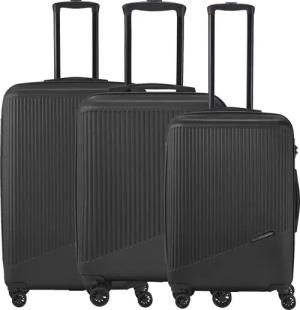 Travelite Bali - 4-Rollen Trolley Set 3tlg. (black)