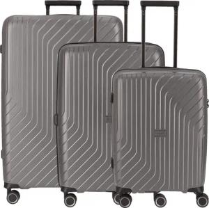 Somko Wave - 4-Rollen-Trolley Set 3tlg. (anthrazit)