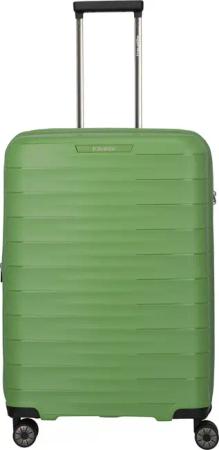 Travelite Mooby - 4-Rollen-Trolley M 66 cm erw. (grün)