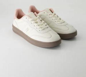 Tommy Hilfiger Schuhe - Premium Hertage Sneaker Glattleder (Beige, Gr. 40)