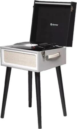 Denver VPL-150BT freistehender Retro Schallplattenspieler mit