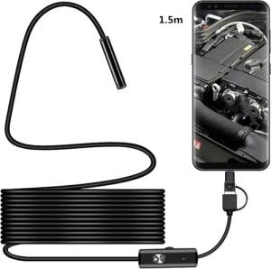 autolock Endoskopkamera mit Licht,8mm Endoskop Wasserdichtes