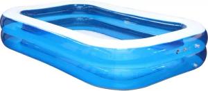 Haushalt International Pool Familien Pool, transparent-blau
