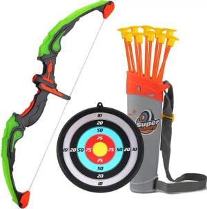 ZEUOPQ Spiel-Armbrust Kinderbogenset Pfeil und Bogen