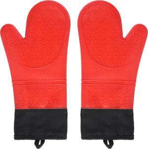OSTWOLKE Topfhandschuhe Ofenhandschuhe Backhandschuhe Kochhandschuhe zum