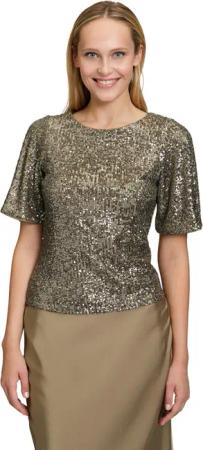 Vera Mont Kurzarmshirt Vera Mont Pailletten-Bluse
