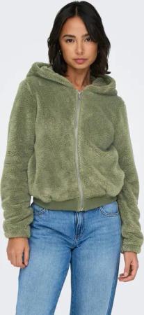 ONLY Kapuzenplüschjacke ONLNEWANNA CONTACT SHERPA JKT