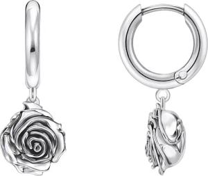 THOMAS SABO Paar Creolen Midnight Rose,