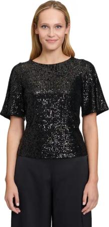 Vera Mont Kurzarmshirt Vera Mont Pailletten-Bluse
