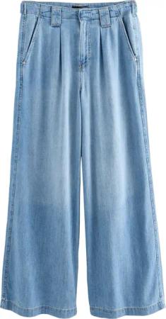 Next Weite Jeans Denim-Hose aus Leinenmix,