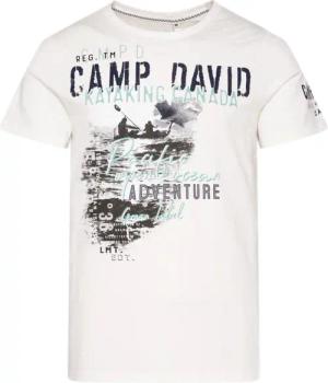 CAMP DAVID T-Shirt T-Shirt Kurzarmshirt (1-tlg.,