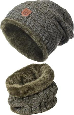 Indicode Strickmütze Siracusa Set aus Mütze